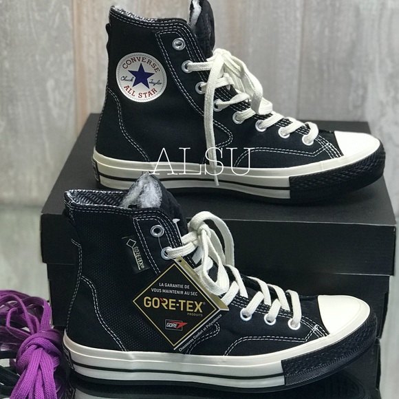 Conv Limited Edition Ctas 70 HI Hiker Black White - Picture 5 of 8